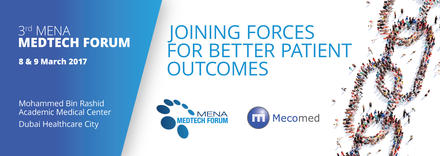 STRAMMER is pleased to attend the Mecomed 3rd MENA MedTech Forum 2017 on March 9th