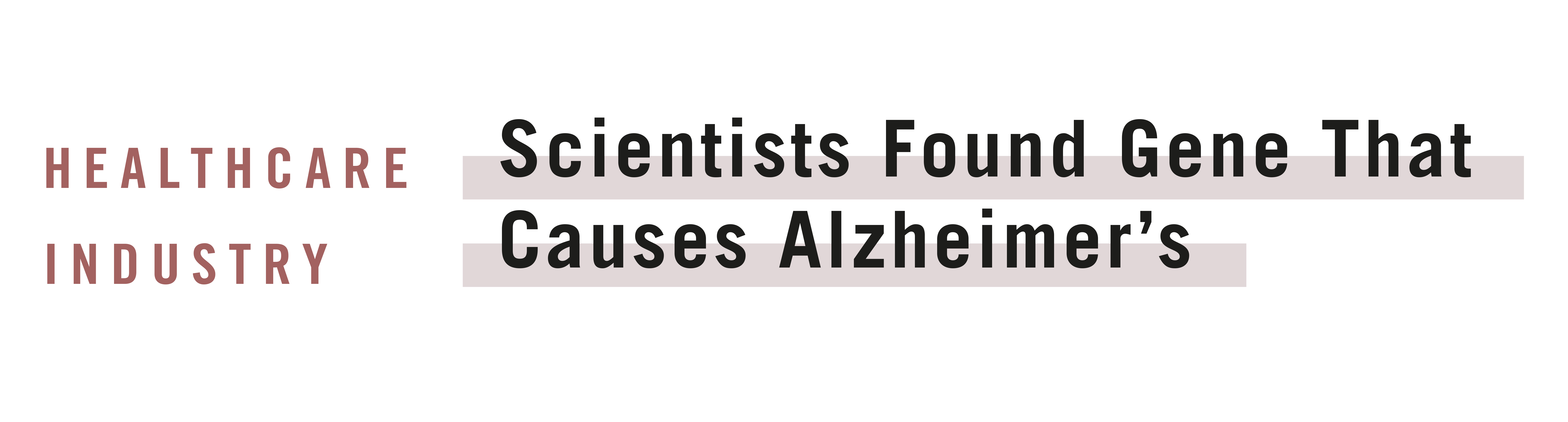 APOE4 Gene Found To Be Alzheimer’s Cause