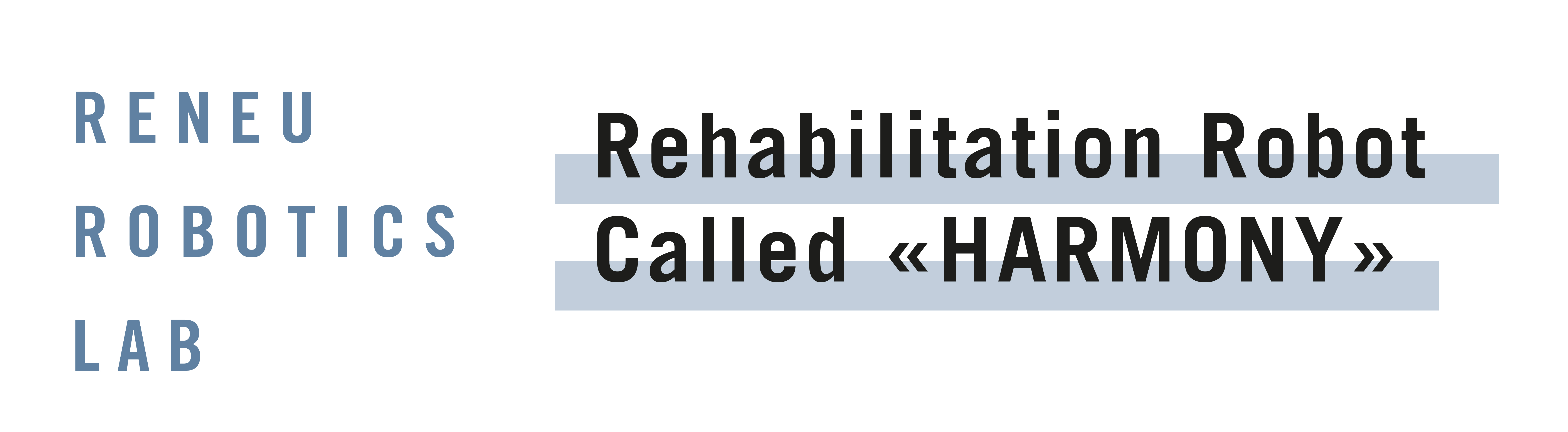Rehabilitation Robot called »HARMONY »