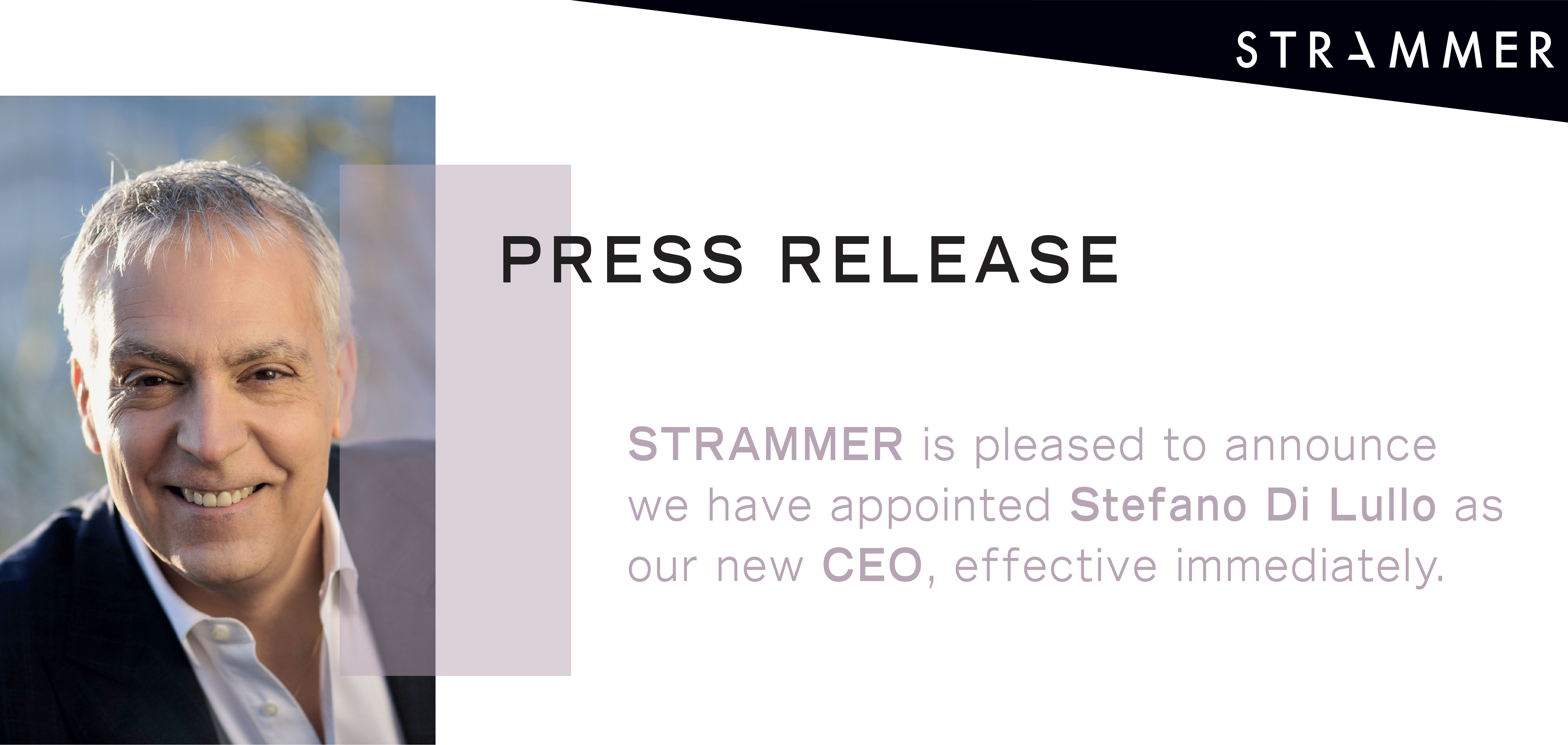 CEO Announcement for Strammer