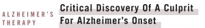 Alzheimer new discovery